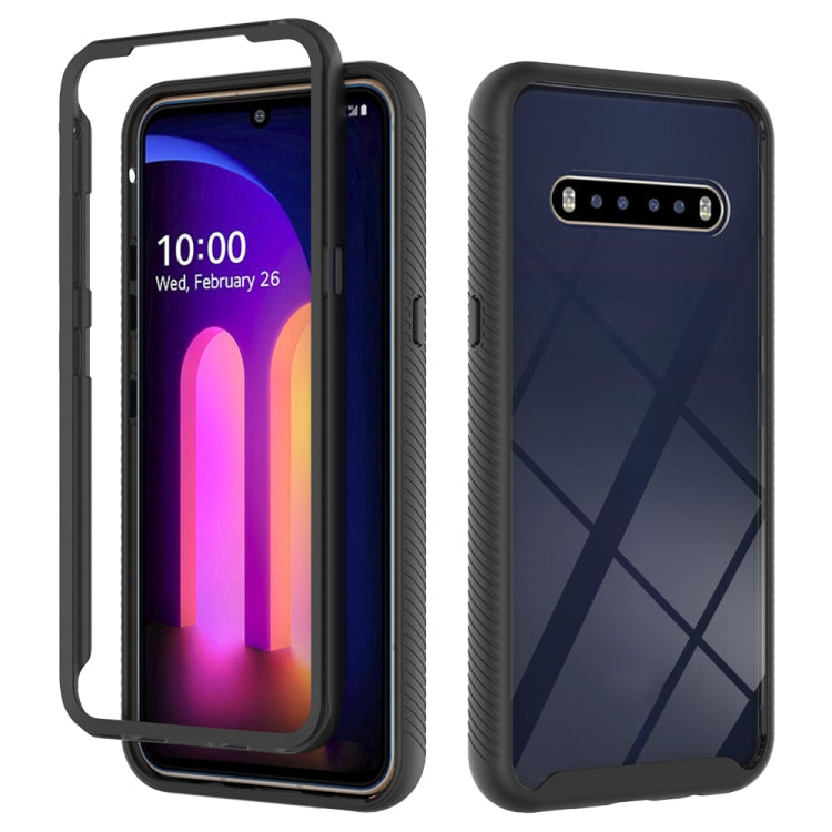For LG V60 ThinQ Starry Sky Solid Color Series Shockproof PC + TPU Protective Case