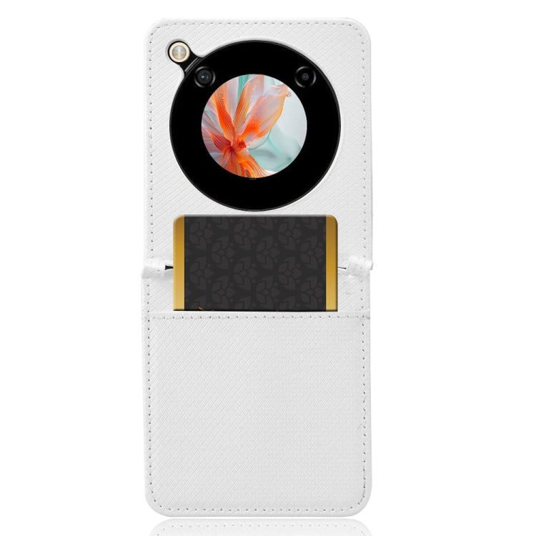 For ZTE nubia Flip / Libero Flip Diamond Texture Leather Phone Case