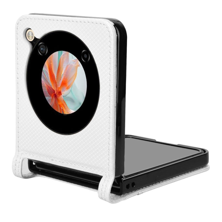 For ZTE nubia Flip / Libero Flip Diamond Texture Leather Phone Case