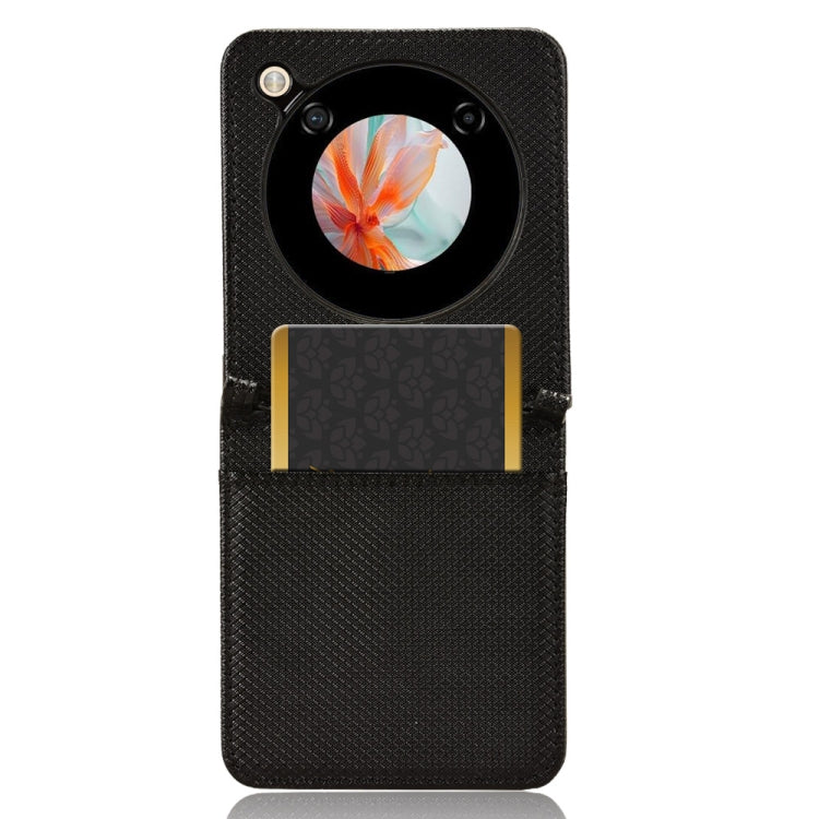 For ZTE nubia Flip / Libero Flip Diamond Texture Leather Phone Case