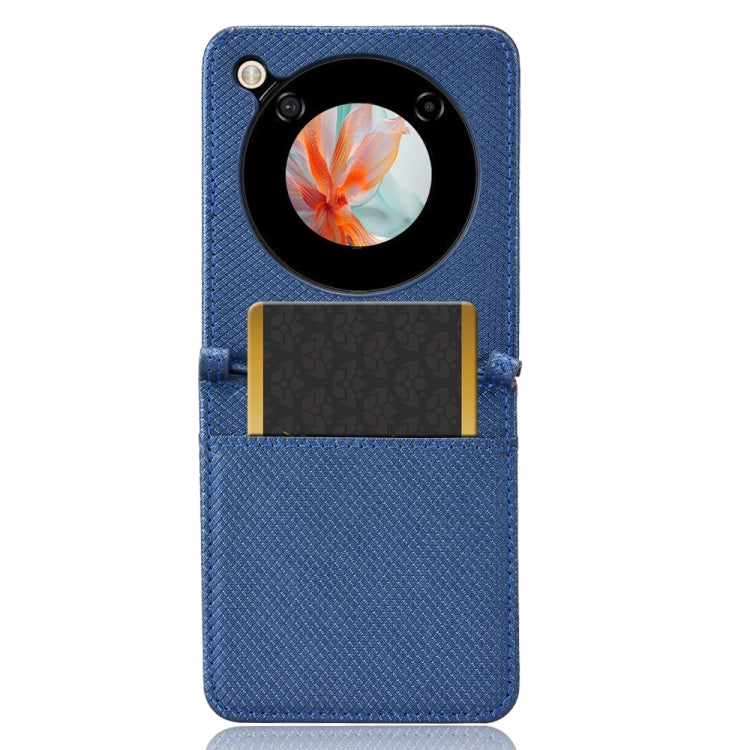 For ZTE nubia Flip / Libero Flip Diamond Texture Leather Phone Case