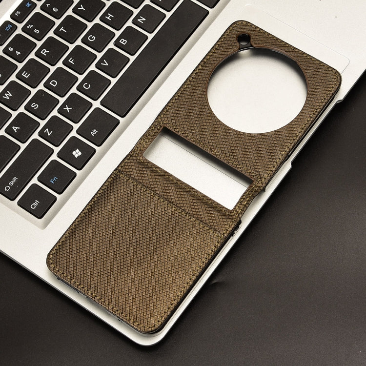 For ZTE nubia Flip / Libero Flip Diamond Texture Leather Phone Case