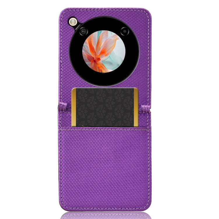 For ZTE nubia Flip / Libero Flip Diamond Texture Leather Phone Case