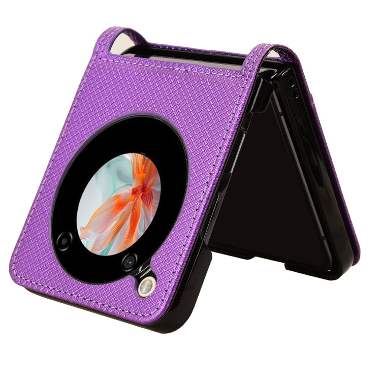 For ZTE nubia Flip / Libero Flip Diamond Texture Leather Phone Case