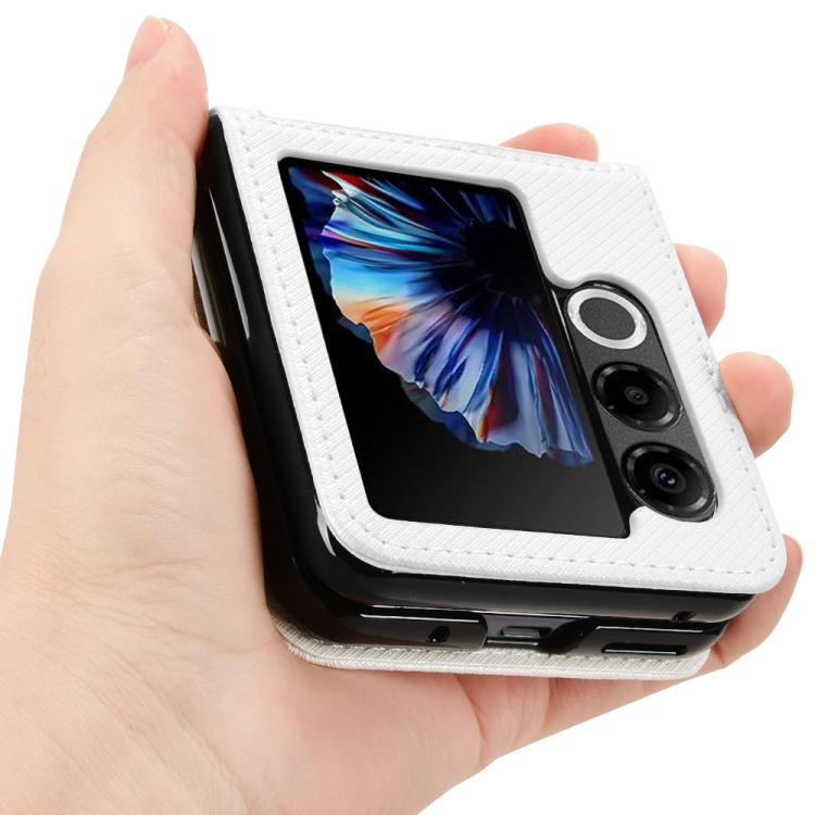 For ZTE nubia Flip2 Diamond Texture Leather Phone Case