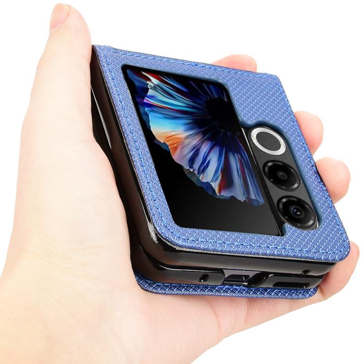 For ZTE nubia Flip2 Diamond Texture Leather Phone Case