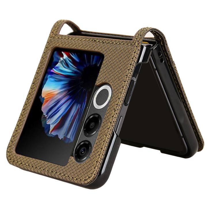 For ZTE nubia Flip2 Diamond Texture Leather Phone Case
