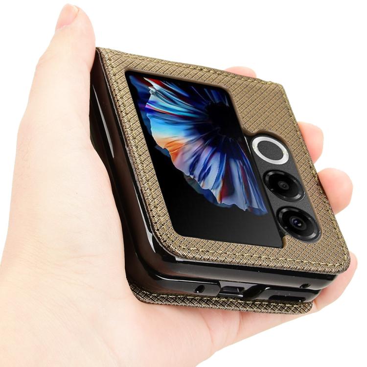 For ZTE nubia Flip2 Diamond Texture Leather Phone Case