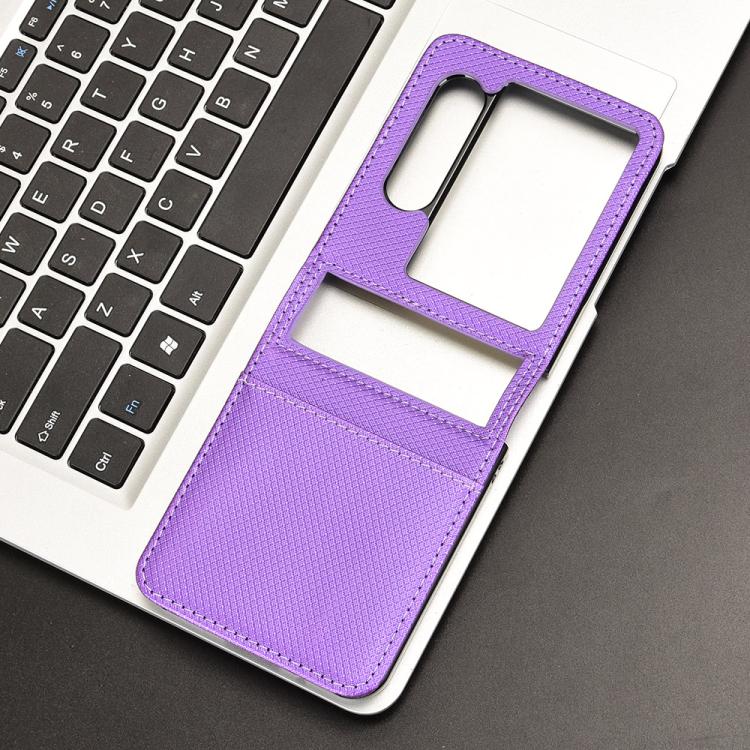 For ZTE nubia Flip2 Diamond Texture Leather Phone Case