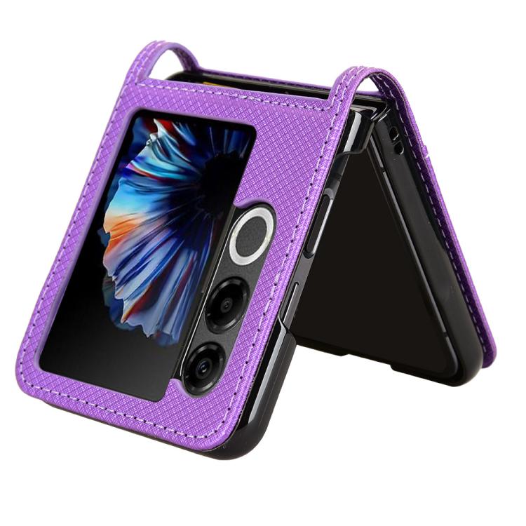 For ZTE nubia Flip2 Diamond Texture Leather Phone Case
