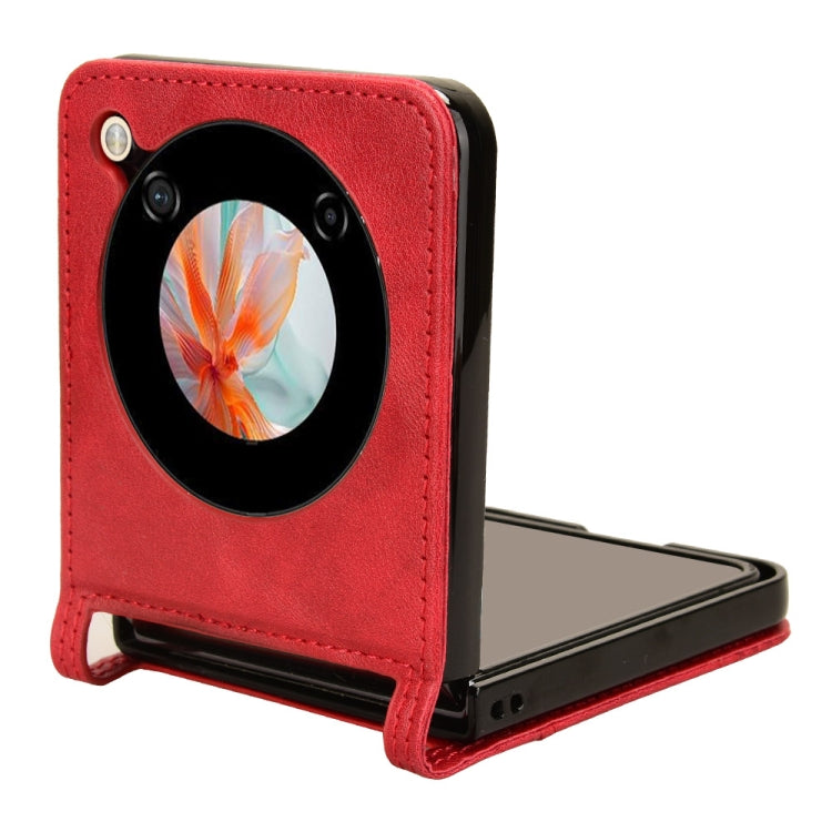 For ZTE nubia Flip / Libero Flip Retro Texture Leather Phone Case