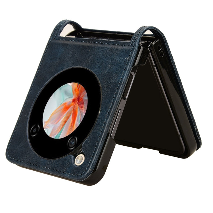 For ZTE nubia Flip / Libero Flip Retro Texture Leather Phone Case