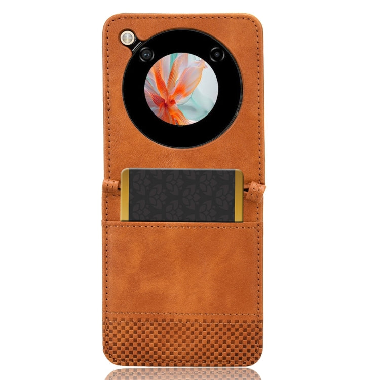 For ZTE nubia Flip / Libero Flip Retro Texture Leather Phone Case