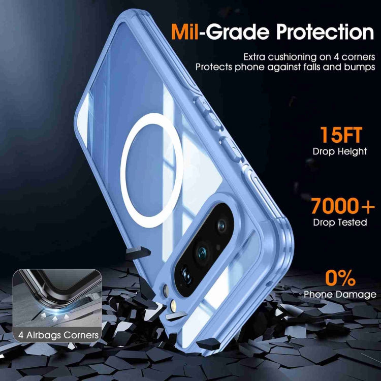 For Google Pixel 9 Pro XL RedPepper Transparent IP54 Life Waterproof Phone Case