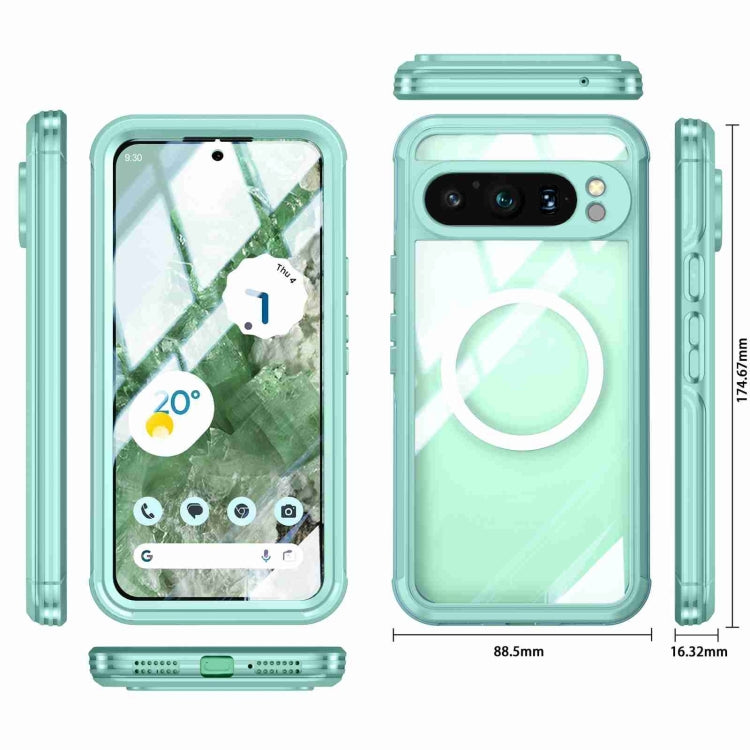 For Google Pixel 9 Pro XL RedPepper Transparent IP54 Life Waterproof Phone Case