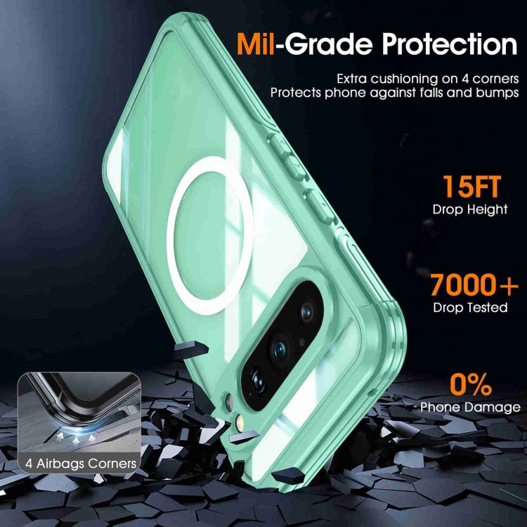 For Google Pixel 9 Pro XL RedPepper Transparent IP54 Life Waterproof Phone Case