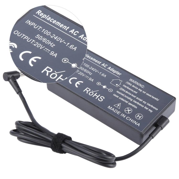 180W 20V 9A Laptop Notebook Power Adapter For Asus 6.0 x 3.7mm, Plug:UK Plug