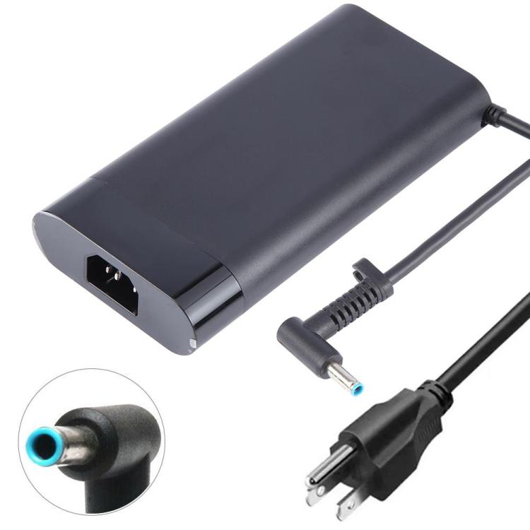 200W 19.5V 10.3A Oval Laptop Notebook Power Adapter For HP 4.5 x 3.0mm, Plug:US Plug