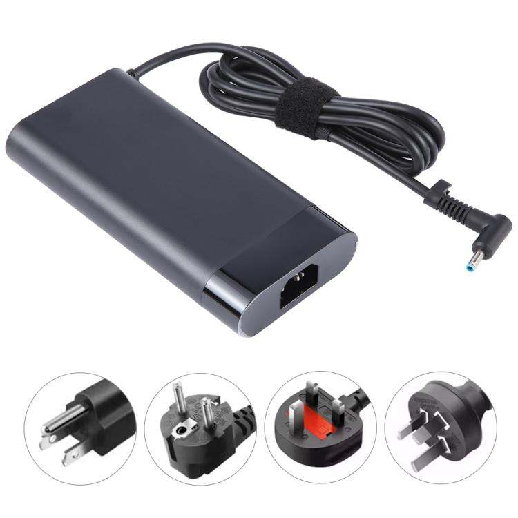 200W 19.5V 10.3A Oval Laptop Notebook Power Adapter For HP 4.5 x 3.0mm, Plug:UK Plug