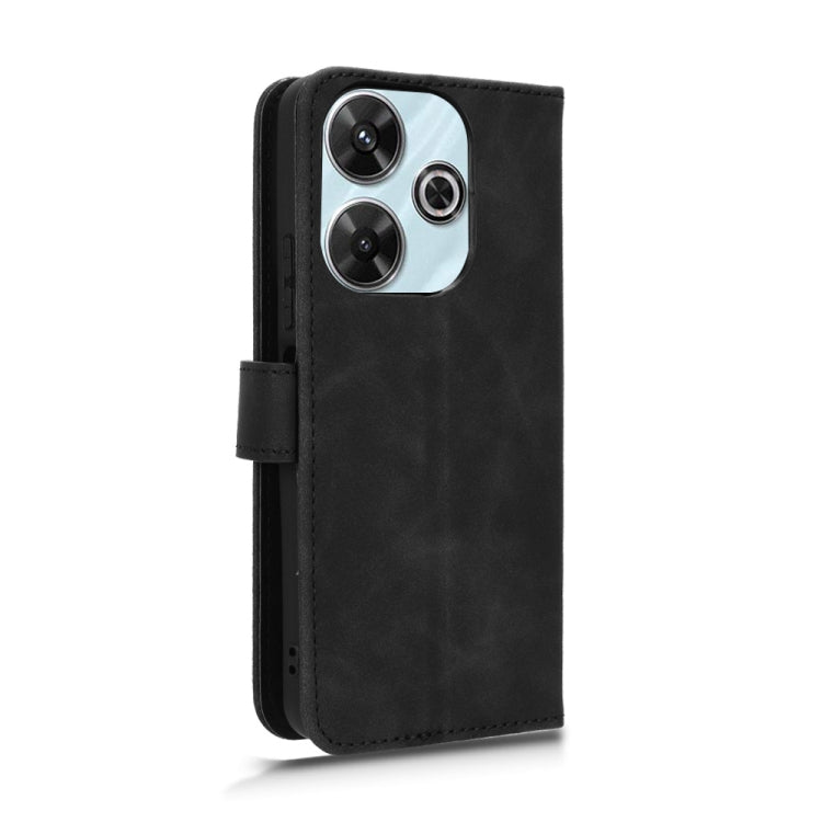 For Xiaomi Redmi 13 4G Skin Feel Magnetic Flip Leather Phone Case