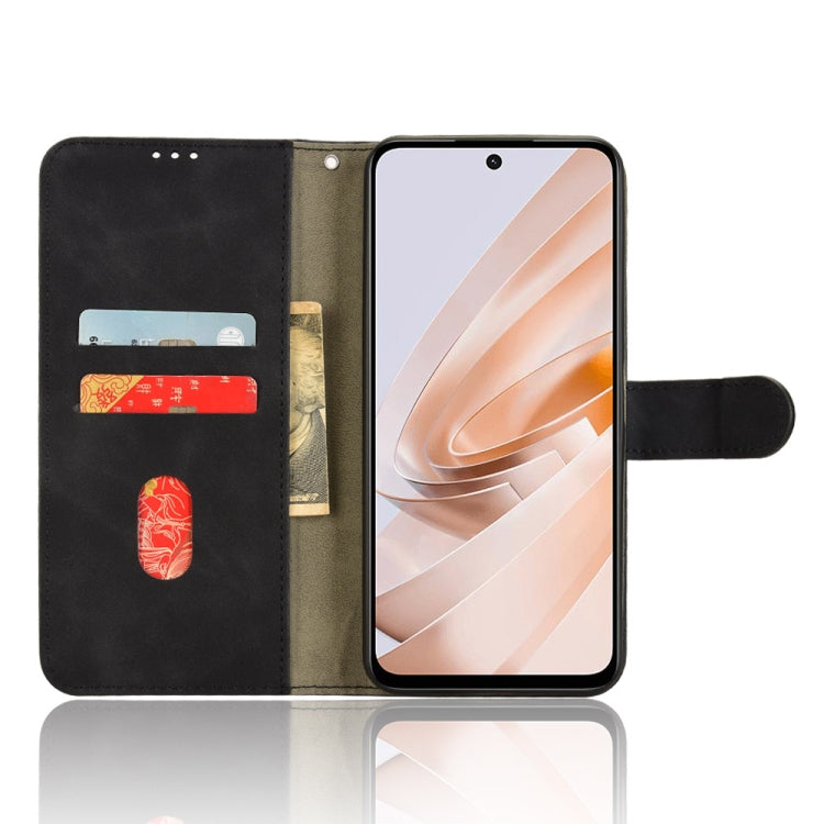 For Xiaomi Redmi 13 4G Skin Feel Magnetic Flip Leather Phone Case