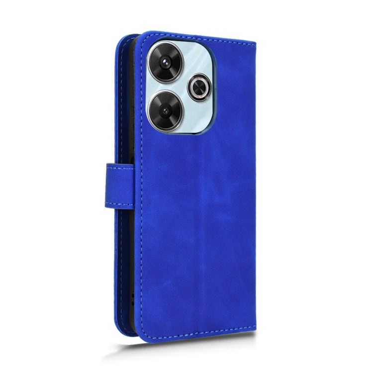 For Xiaomi Redmi 13 4G Skin Feel Magnetic Flip Leather Phone Case