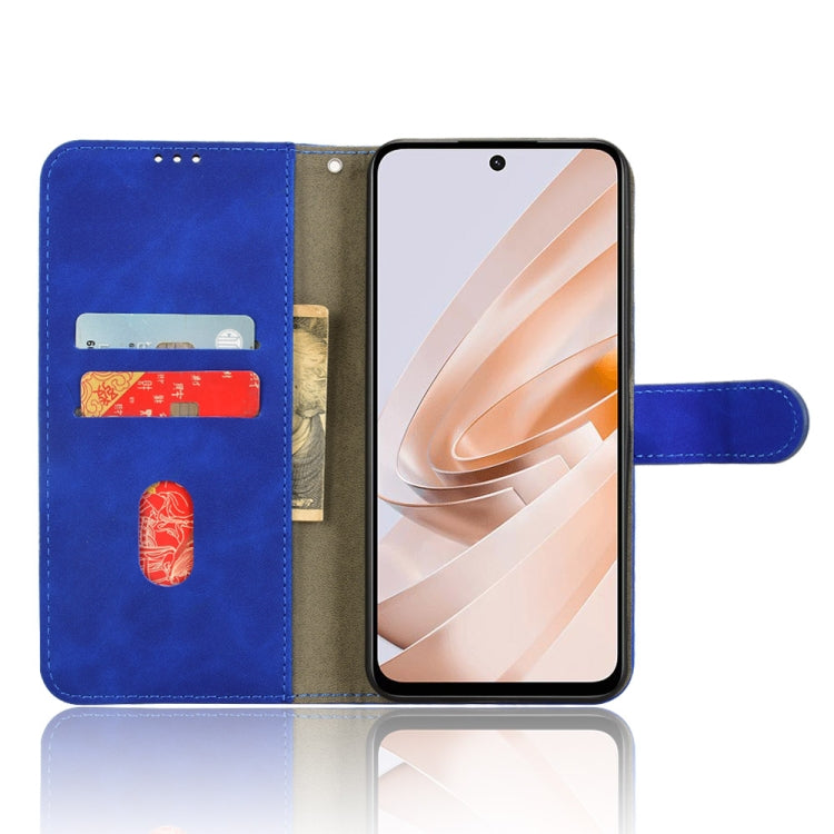 For Xiaomi Redmi 13 4G Skin Feel Magnetic Flip Leather Phone Case