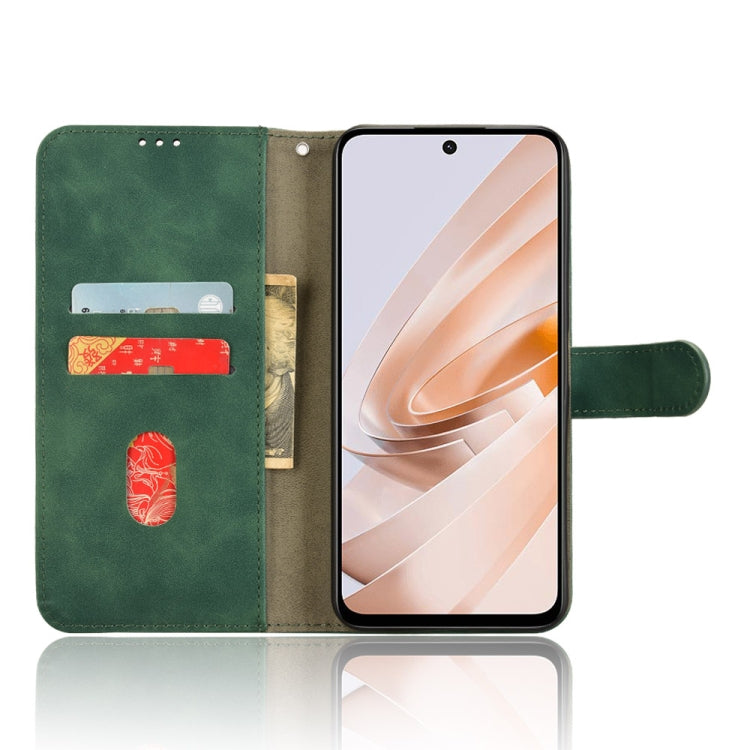 For Xiaomi Redmi 13 4G Skin Feel Magnetic Flip Leather Phone Case