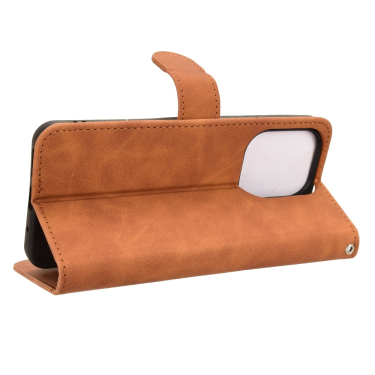 For Xiaomi Redmi 13 4G Skin Feel Magnetic Flip Leather Phone Case