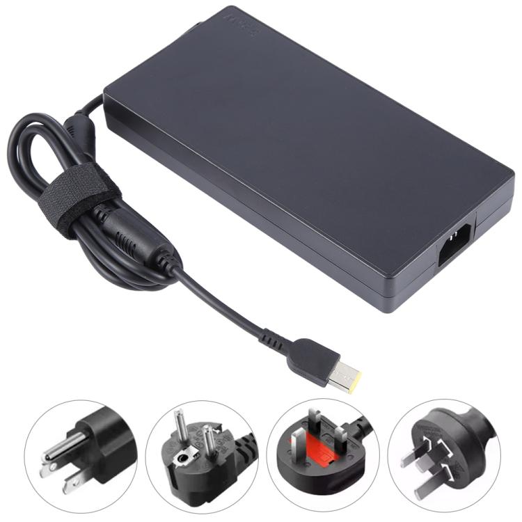 230W 20V 11.5A Laptop Notebook Power Adapter with Big Square USB Port For Lenovo Thinkpad / ThinkBook / Xiaoxin, Plug:UK Plug