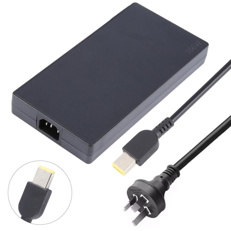 300W 20V 15A Laptop Notebook Power Adapter with Big Square USB Port For Lenovo Thinkpad / ThinkBook / Xiaoxin, Plug:AU Plug