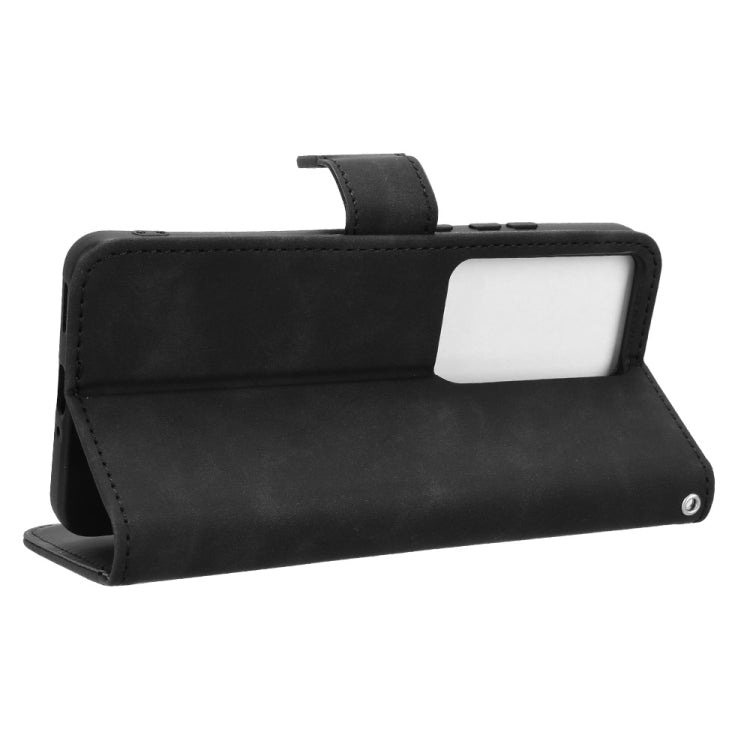 For OPPO Reno11 PJH110 Skin Feel Magnetic Flip Leather Phone Case