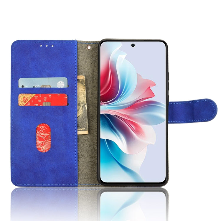 For OPPO Reno11 PJH110 Skin Feel Magnetic Flip Leather Phone Case