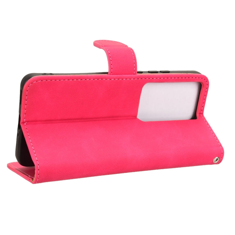 For OPPO Reno11 PJH110 Skin Feel Magnetic Flip Leather Phone Case