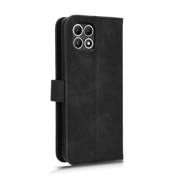 For T-Mobile Revvl 7 5G Skin Feel Magnetic Flip Leather Phone Case