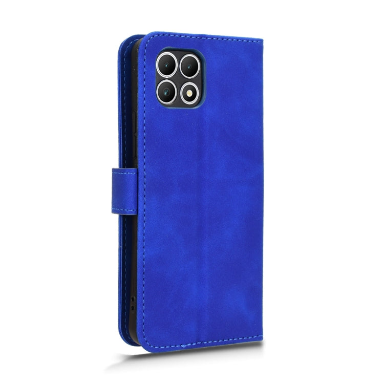 For T-Mobile Revvl 7 5G Skin Feel Magnetic Flip Leather Phone Case