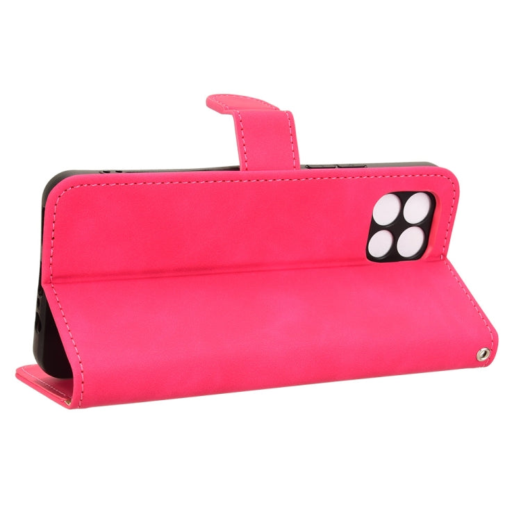 For T-Mobile Revvl 7 5G Skin Feel Magnetic Flip Leather Phone Case