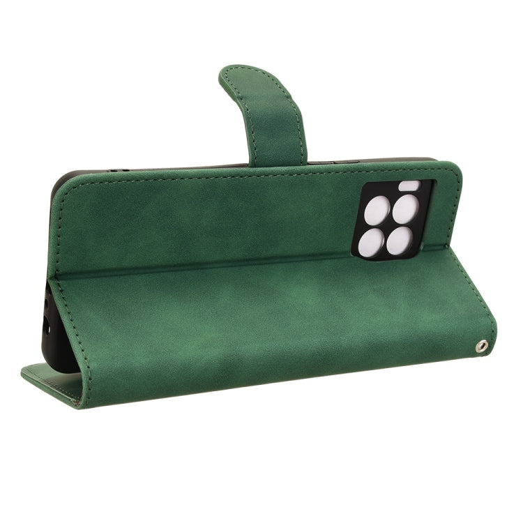 For T-Mobile Revvl 7 Pro 5G Skin Feel Magnetic Flip Leather Phone Case
