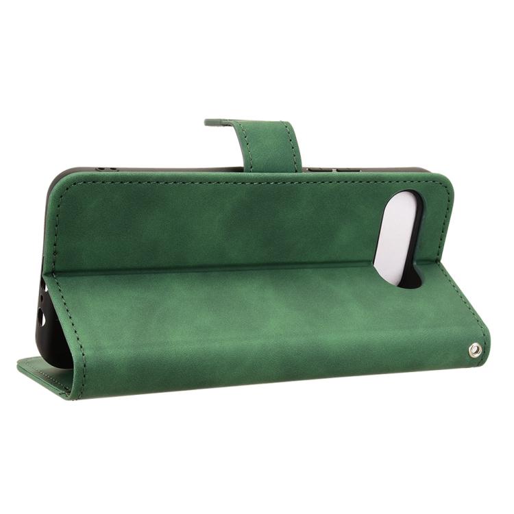 For T-Mobile Revvl 8 5G Skin Feel Magnetic Flip Leather Phone Case
