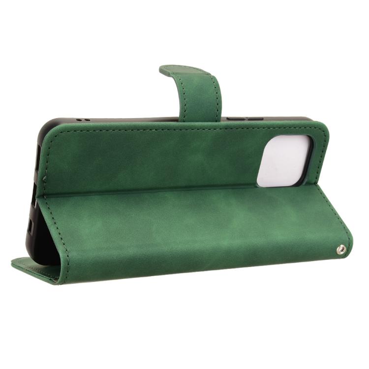 For T-Mobile Revvl 8 Pro 5G Skin Feel Magnetic Flip Leather Phone Case