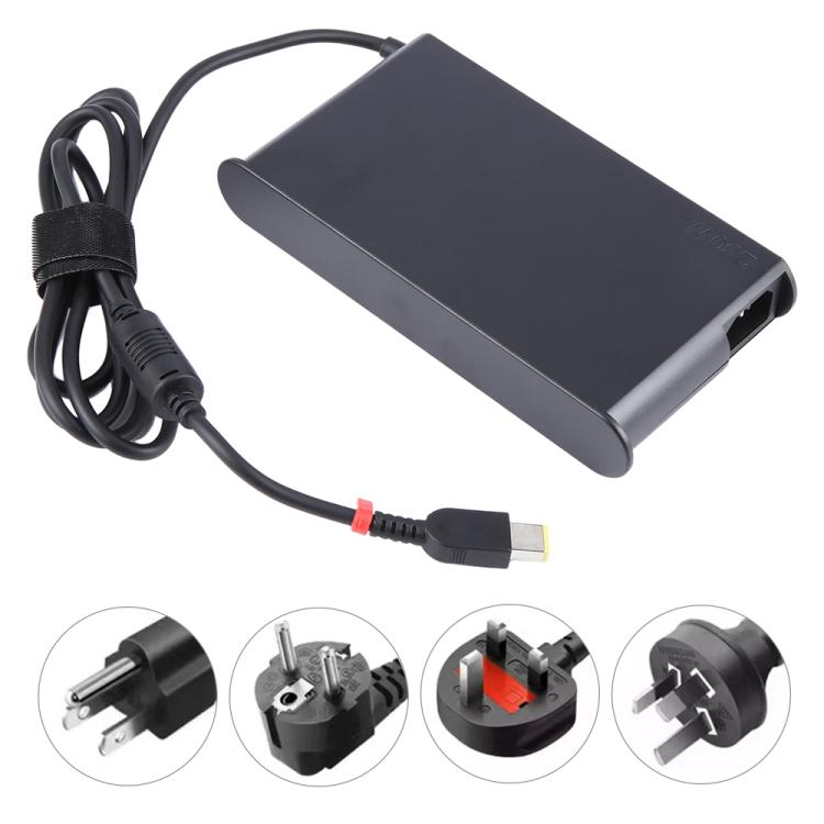 230W 20V 11.5A Laptop Notebook Power Adapter with Big Square USB Port For Lenovo Thinkpad / ThinkBook / Xiaoxin, Plug:AU Plug