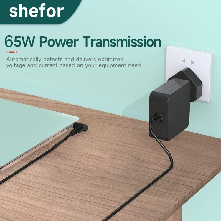 65W 20V 3.25A Laptop Notebook Power Adapter with DC 4.0x1.7mm Port For Lenovo Thinkpad / ThinkBook / Xiaoxin, Plug:EU Plug