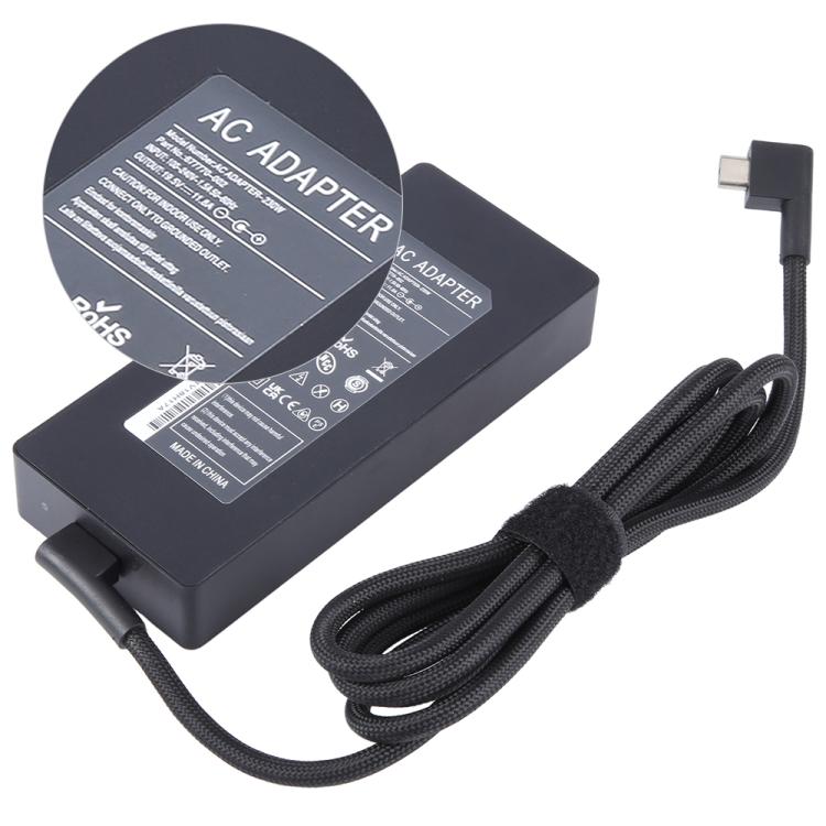 230W 19.5V 11.8A Laptop Notebook Power Adapter For Razer 3 Pin, Plug:EU Plug