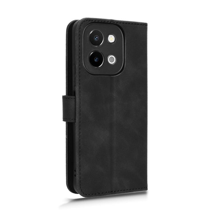 For vivo Y28 4G Skin Feel Magnetic Flip Leather Phone Case