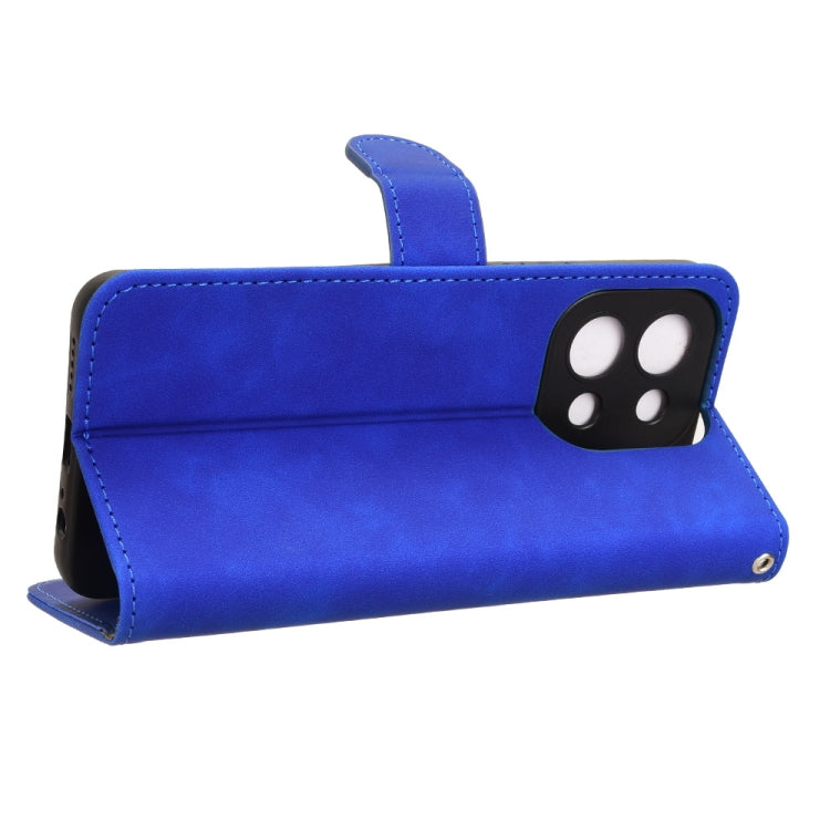 For vivo Y28 4G Skin Feel Magnetic Flip Leather Phone Case