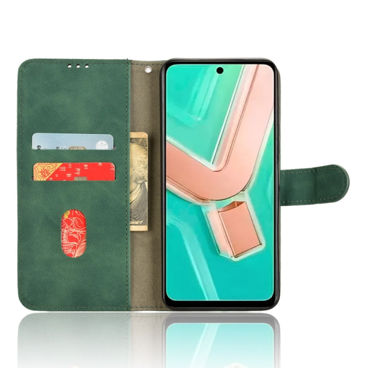 For vivo Y28 4G Skin Feel Magnetic Flip Leather Phone Case
