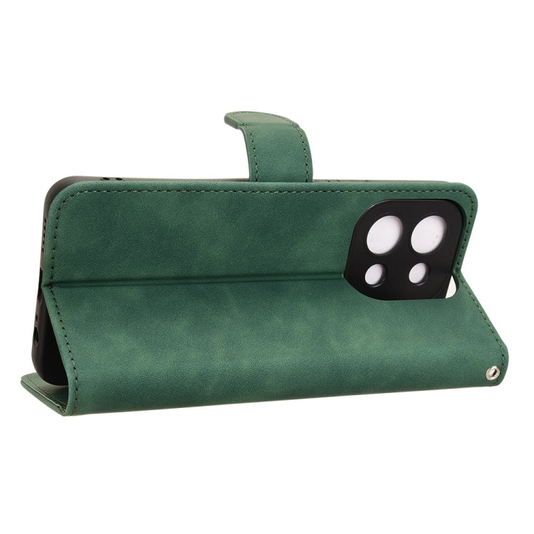 For vivo Y28 4G Skin Feel Magnetic Flip Leather Phone Case