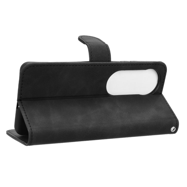 For vivo S19 Skin Feel Magnetic Flip Leather Phone Case