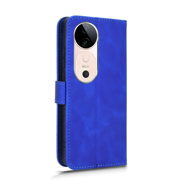 For vivo S19 Skin Feel Magnetic Flip Leather Phone Case