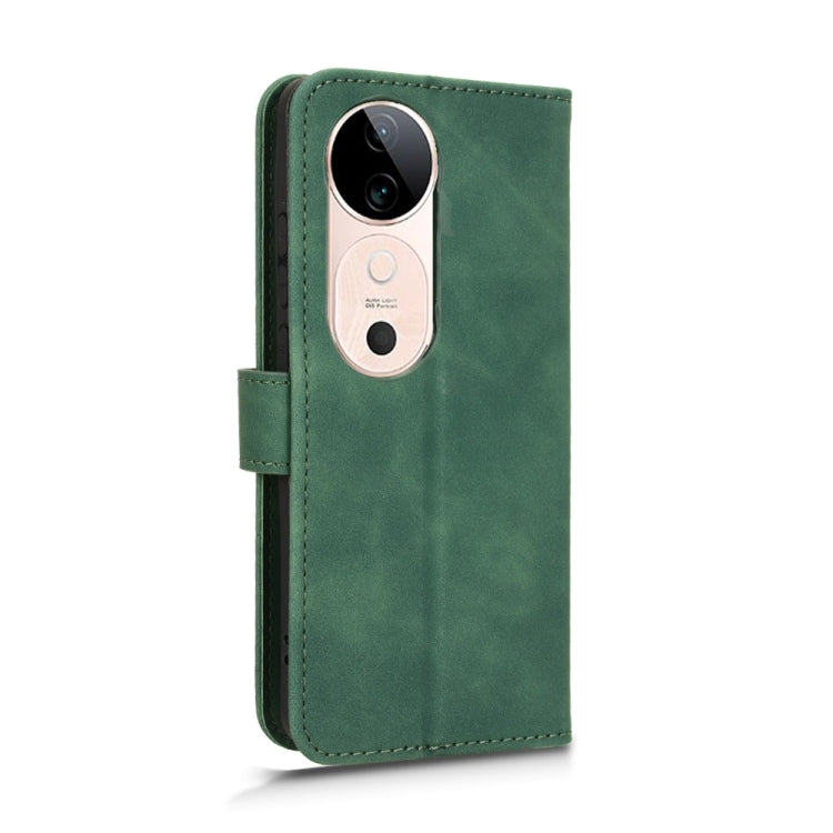 For vivo S19 Skin Feel Magnetic Flip Leather Phone Case